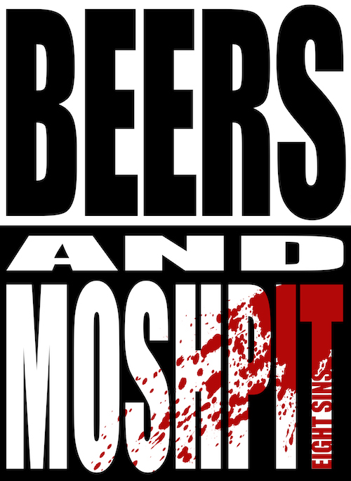 Nouveau T-shirt Beers & Moshpit
