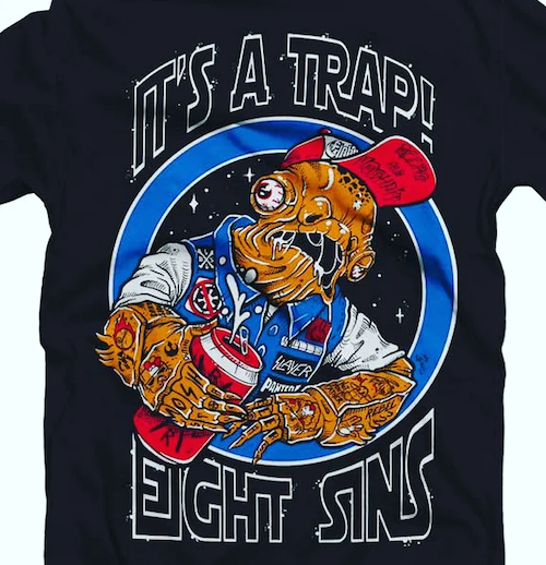 Nouveau t-shirt It's a Trap !!!