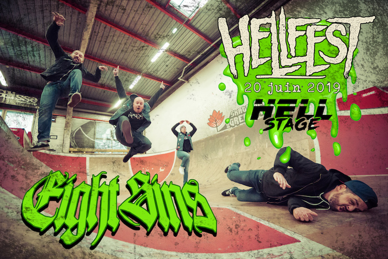 EIGHT SINS jouera cette année au Hellfest !!