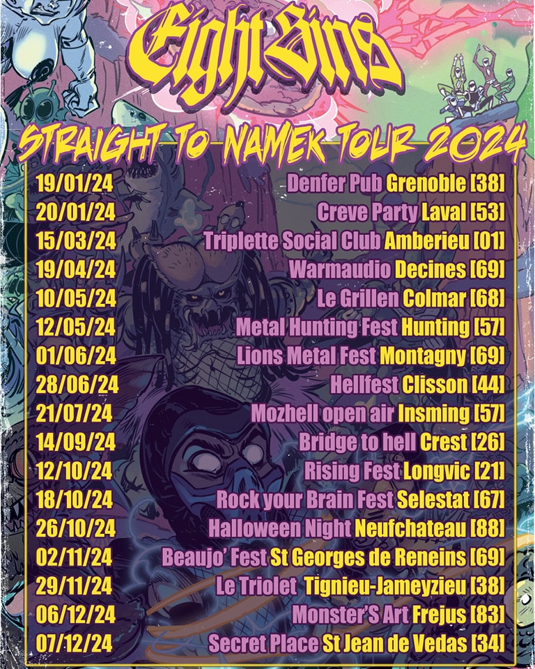 [MAJ] Nouvelles dates Straight to Namek tour
